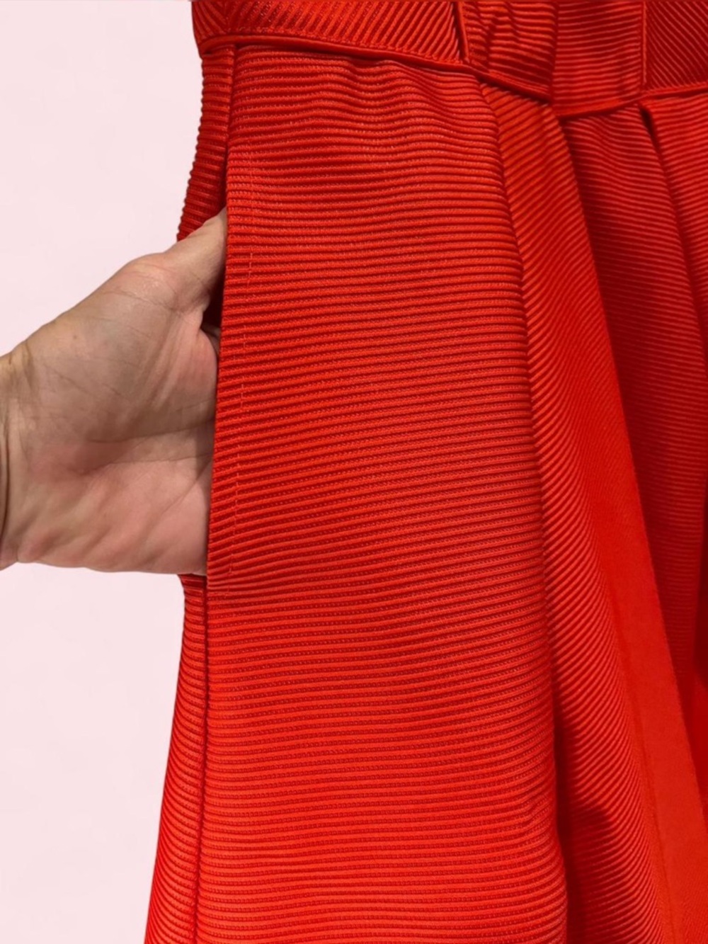 ❤️Maje Red Sleeveless A-line Dress w Pockets❣️ - Picture 2 of 6